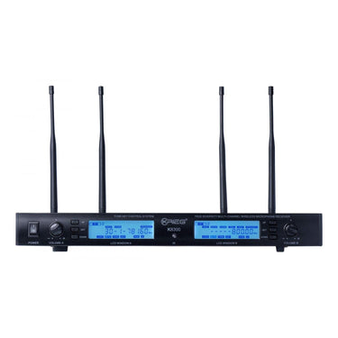 Krieg, K-8300, Mic Inal Doble Auto Scan, Largo Alcance Uhf